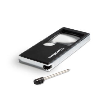 Kapesní lupa 2,5× / 10× s LED a UV lampou | Zlato-Výhodně.cz