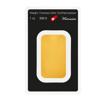 Investiční zlatý slitek 31,1 g ( 1 oz ) Argor-Heraeus | Zlatý Trezor.cz