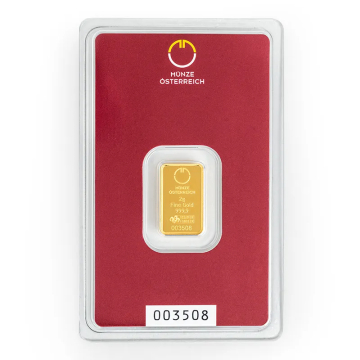 Münze Österreich 2 g - Investiční zlatý slitek