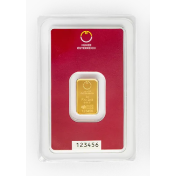 Münze Österreich 5 g - Investiční zlatý slitek