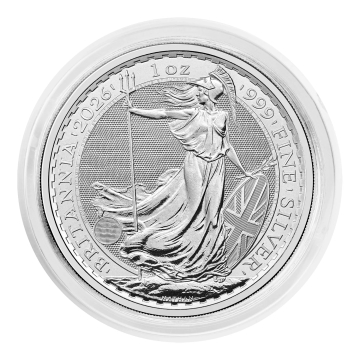 Britannia (2026) - 1 Oz - stříbrná investiční mince