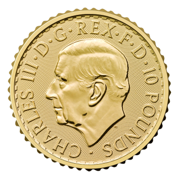 Britannia 2026 1/10 Oz investiční zlatá mince | Zlatý Trezor.cz