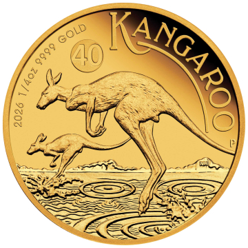 Kangaroo (2026) 1/4 Oz - Investiční zlatá mince