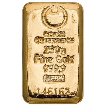 Münze Österreich 250 g - Investiční zlatý slitek