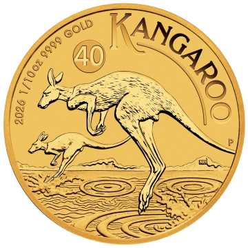 Kangaroo (2026) 1/10 Oz - Investiční zlatá mince