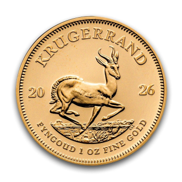 Krugerrand (2026) 1 unce - Investiční zlatá mince