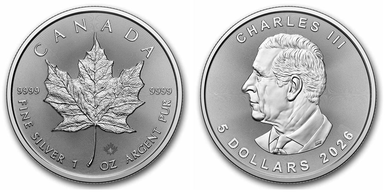 Maple leaf (2026) - 1 Oz - stříbrná investiční mince_obe.JPG