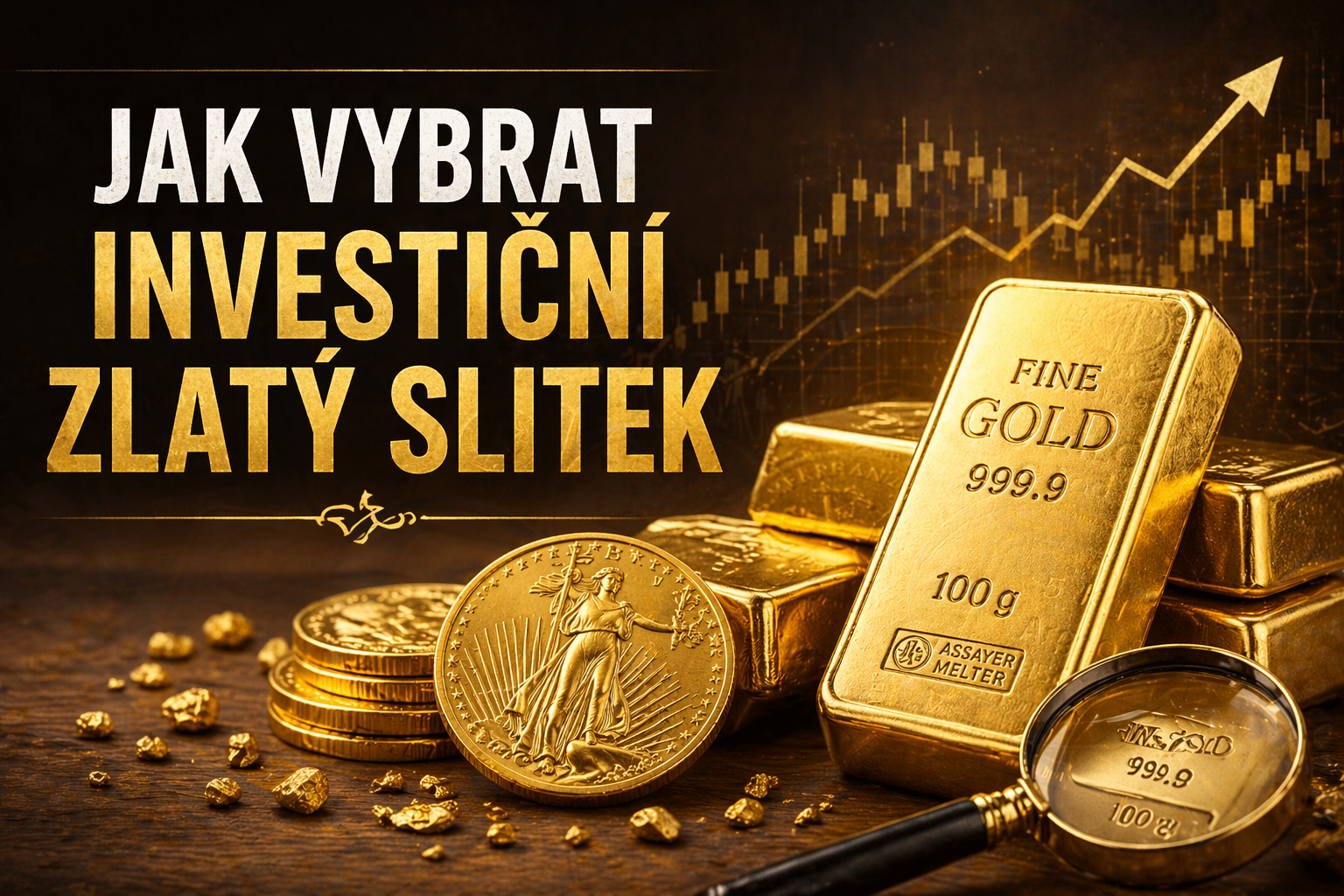Jak vybrat investiční zlatý slitek: na co se dívat před nákupem