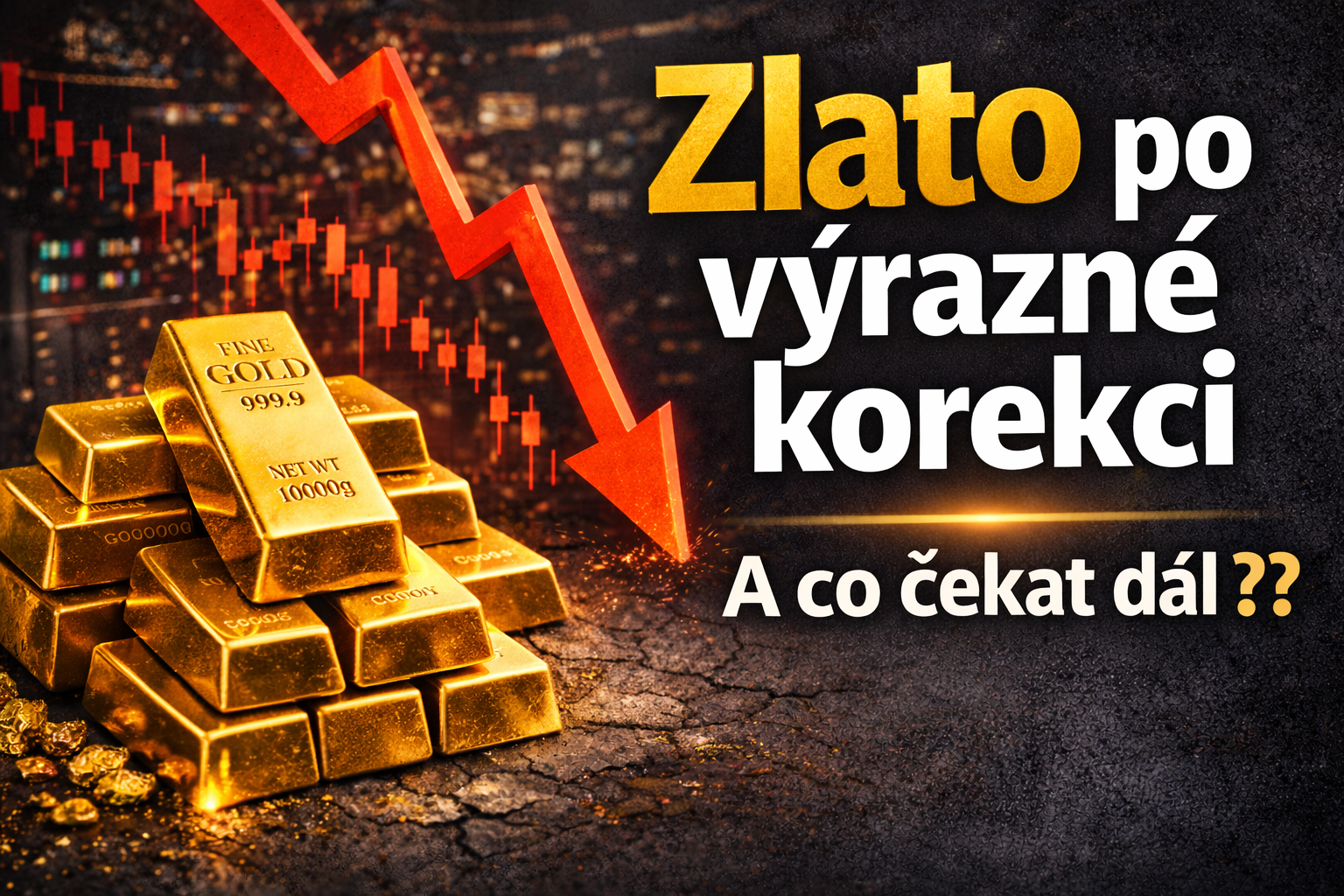 Zlato po korekci: co nyní rozhoduje o dalším vývoji ceny