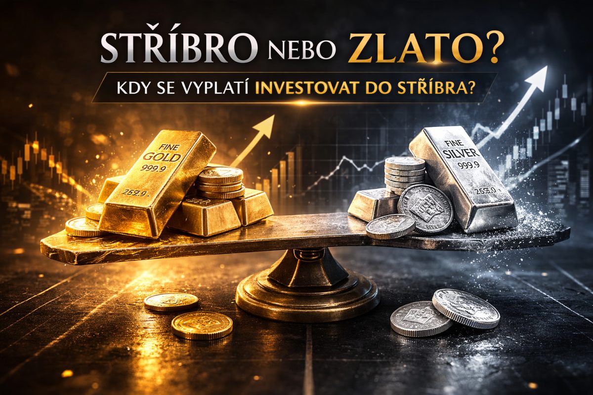 Kdy se vyplatí investiční stříbro místo zlata | Zlatý Trezor.cz