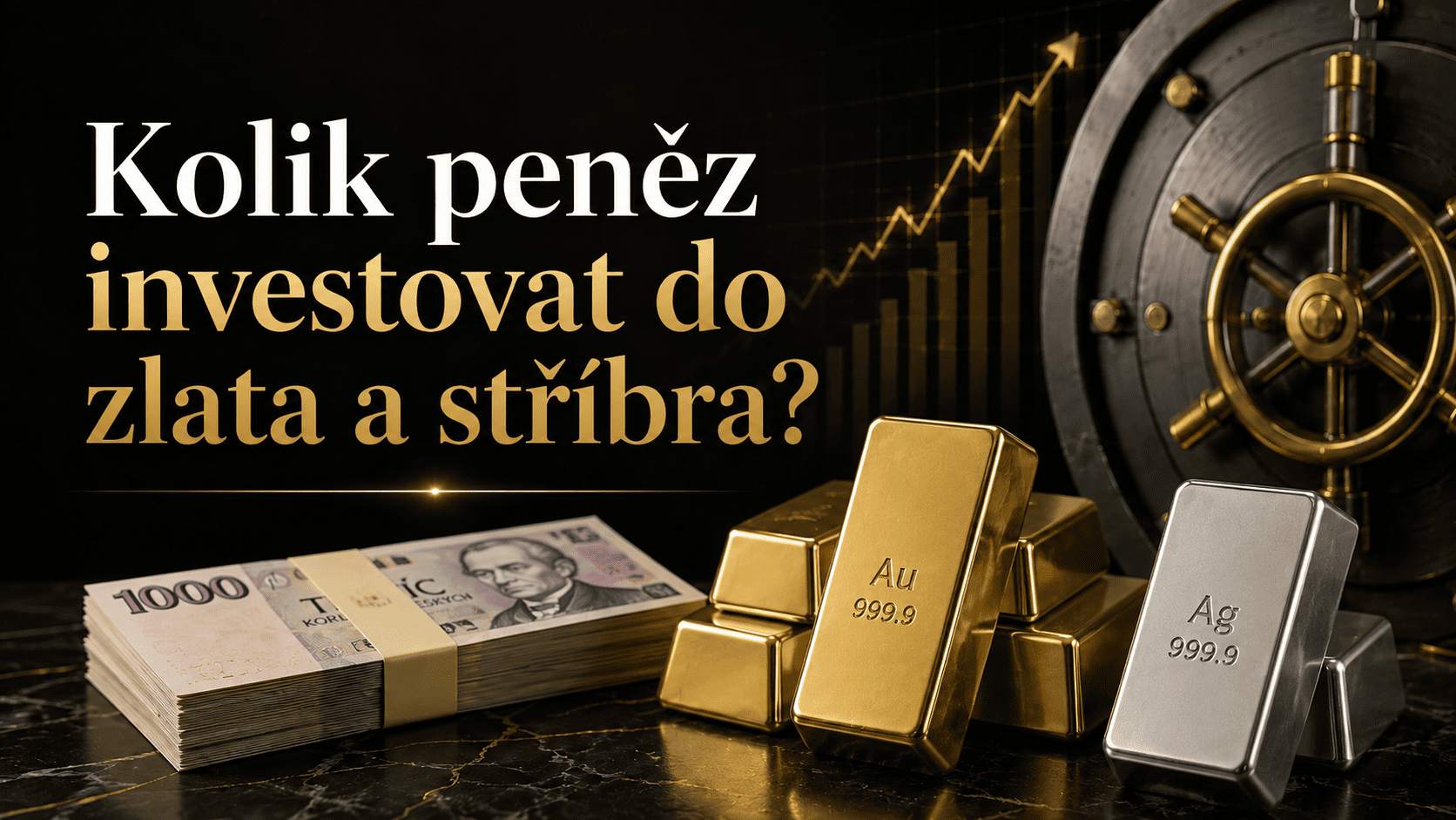 Kolik peněz investovat do zlata a stříbra?