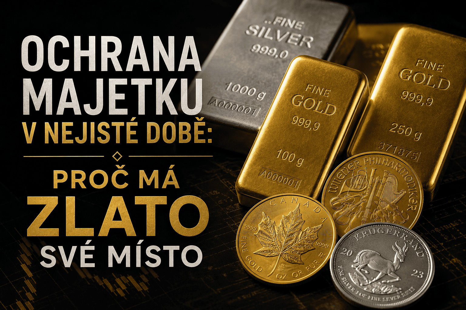 Ochrana majetku v nejisté době: proč má zlato své místo