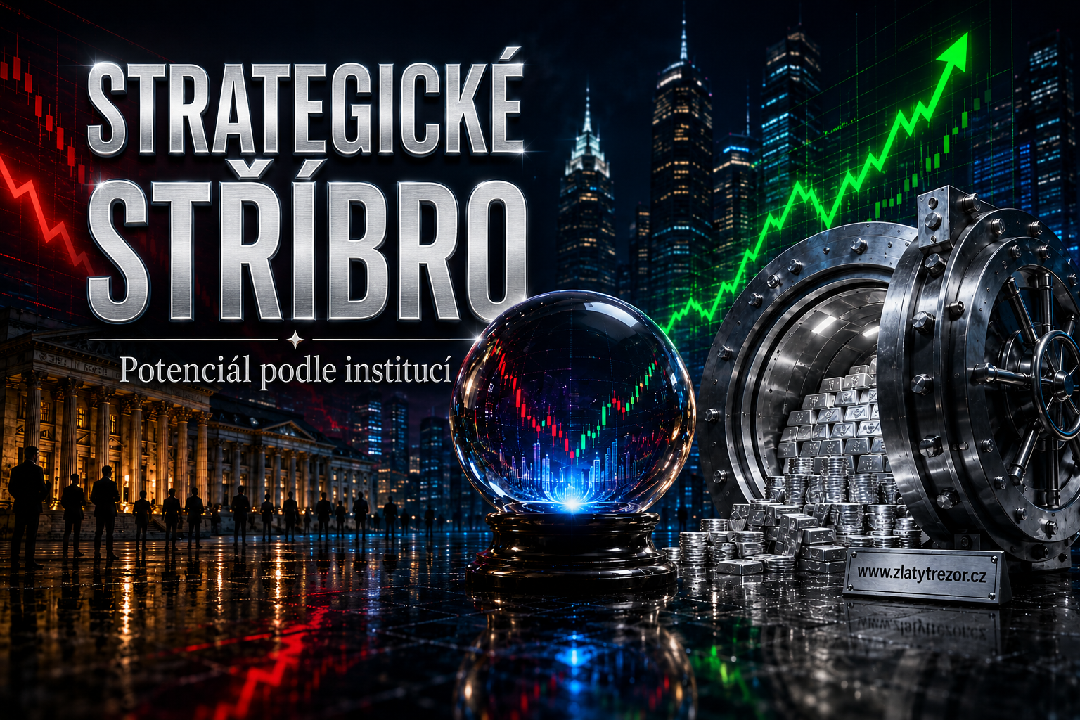 Stříbro jako strategický kov: nové prognózy institucí ukazují další potenciál