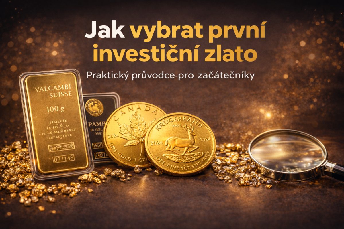 Jak vybrat první investiční zlato | Praktický průvodce pro začátečníky
