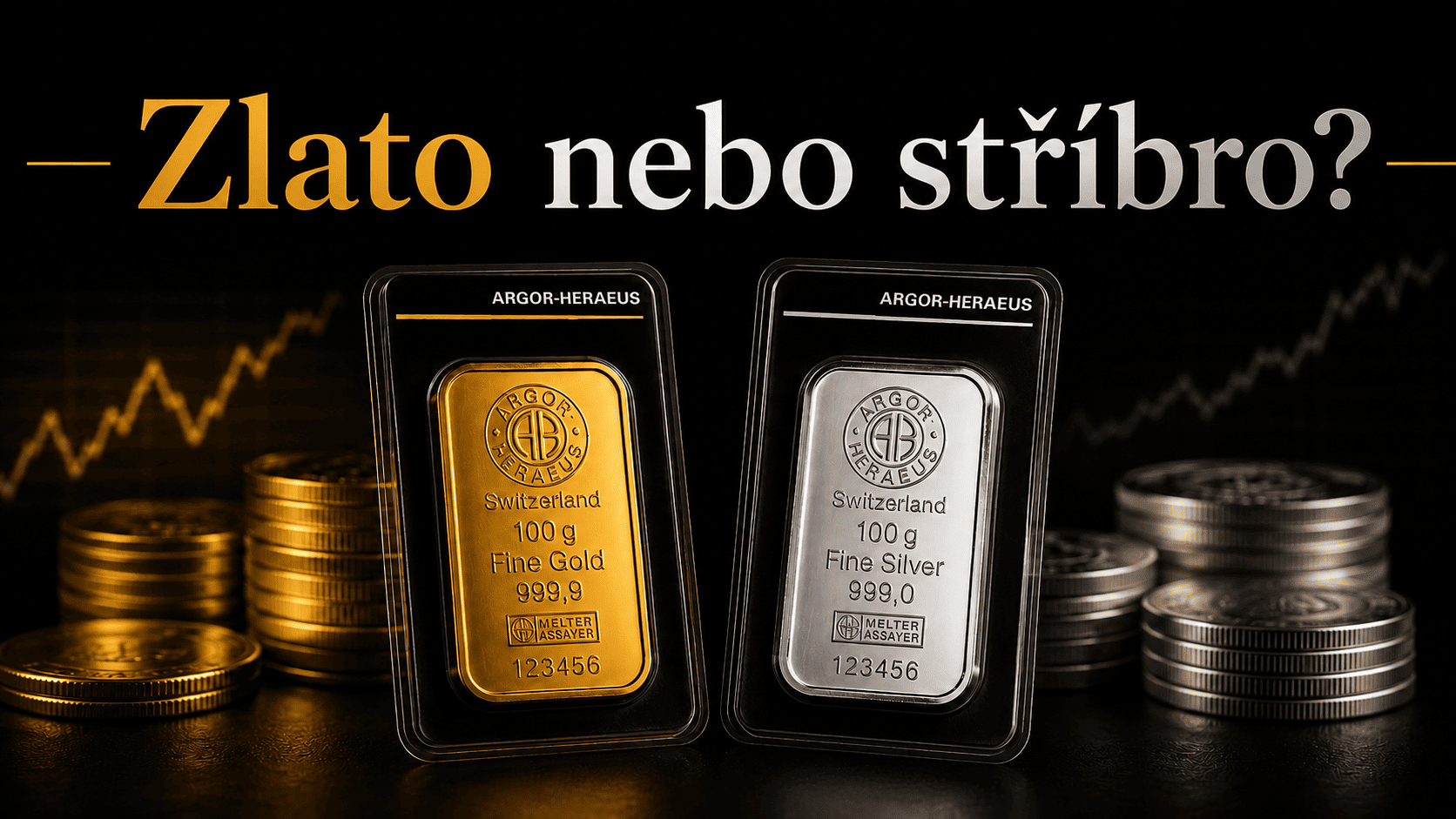 Zlato nebo stříbro? Co je lepší pro investici